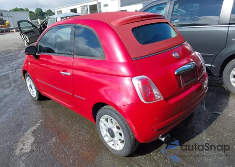 2015 Fiat 500C Pop from USA, damaged, VIN 3C3CFFDR0FT558650